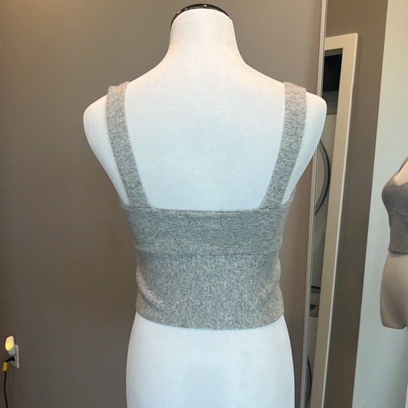 100% cashmere crop top - Picture 2 of 3